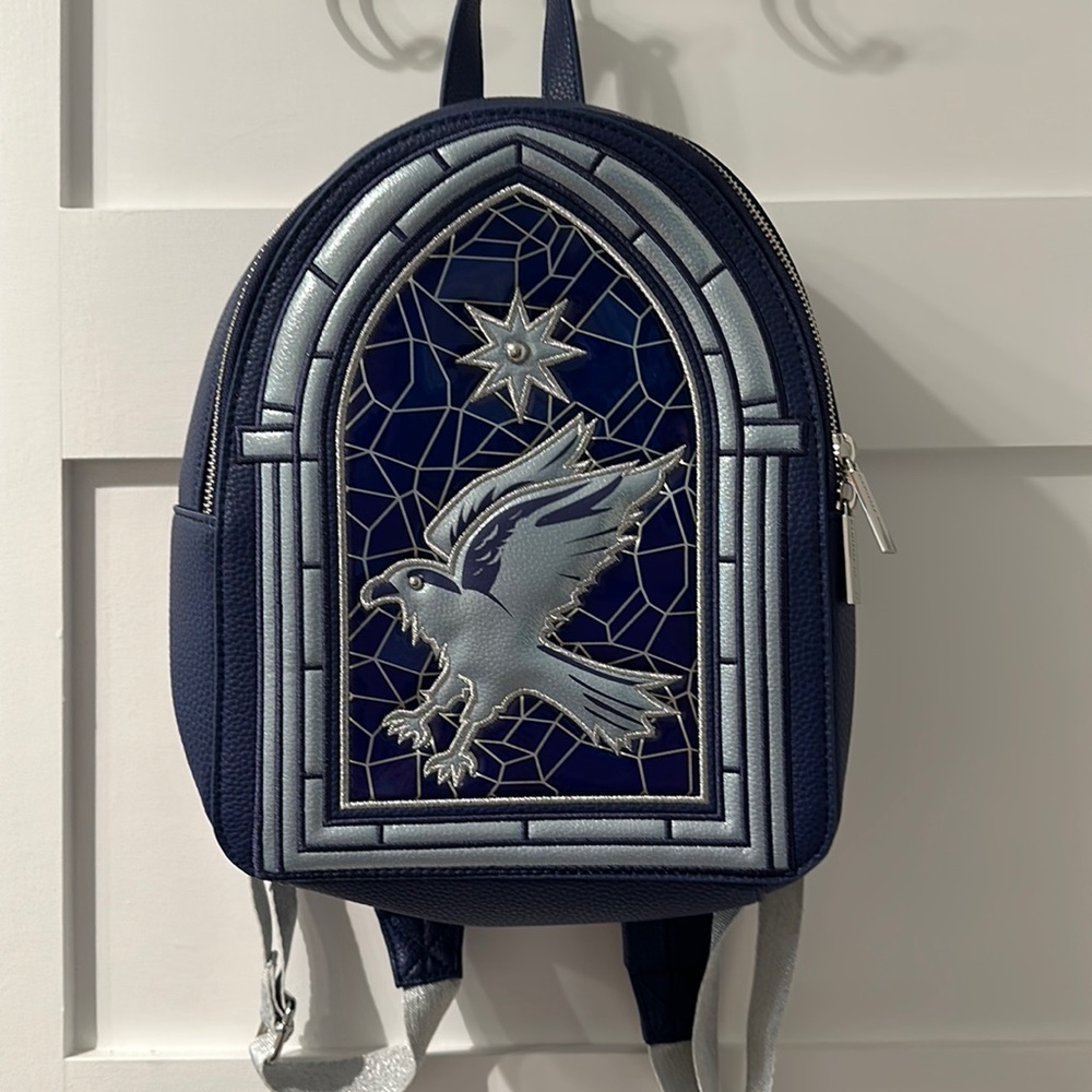 Danielle Nicole Harry Potter Ravenclaw Stained Glass Mini Backpack